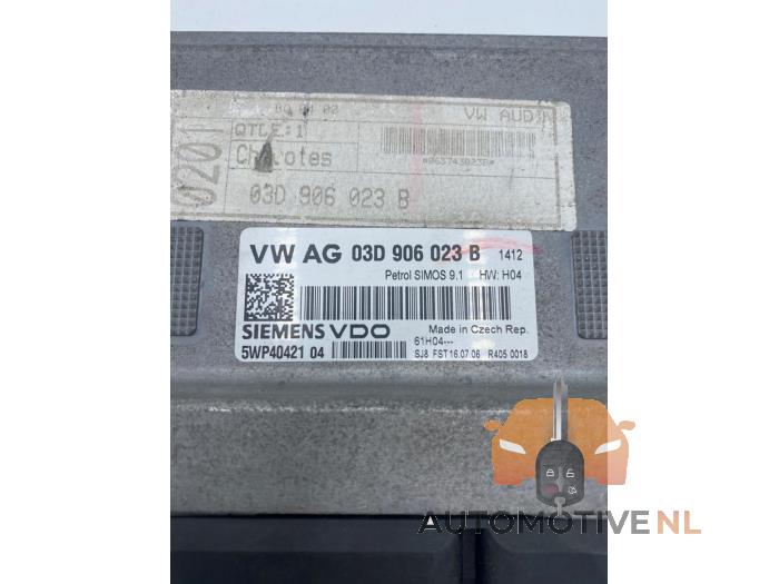 Engine management computer Volkswagen Fox 1.2 - 03D906023B BMD SIEMENS