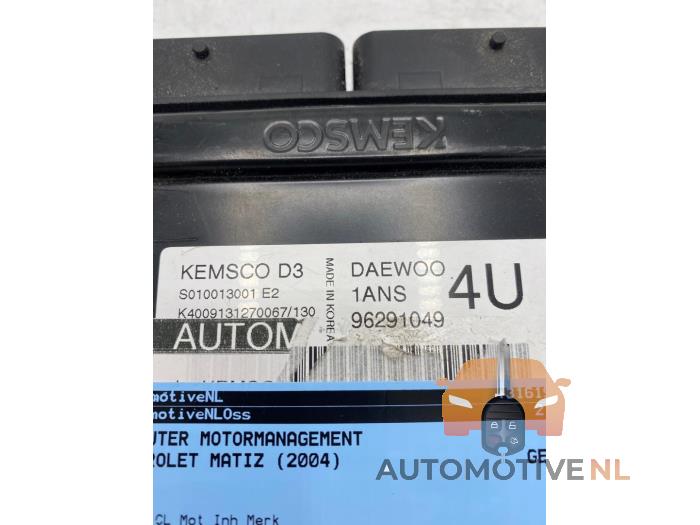 Steuergerät Motormanagement van een Daewoo Matiz 0.8 2004