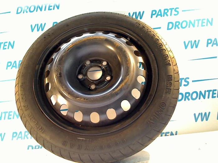 Gebrauchte Reserverad Audi A4 Avant (B6) 1.9 TDI PDE 130 Preis € 75,00 Margenregelung angeboten von VW Parts Dronten