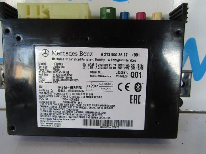 Ordinateur divers d'un Mercedes-Benz V (447.8) 2.1 220 CDI, 220 d 16V 2018