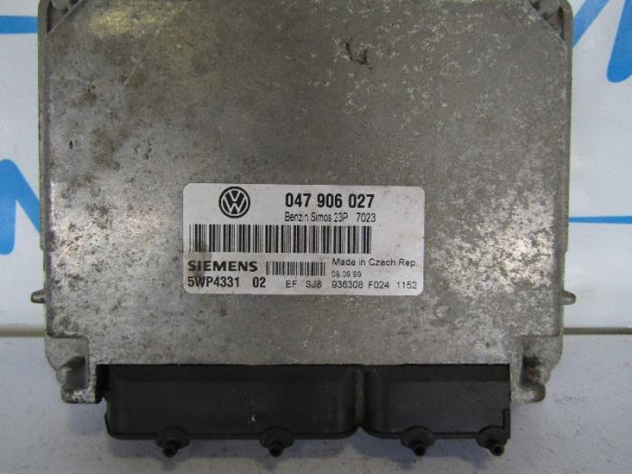 BordSteuergerät van een Volkswagen Lupo (6X1) 1.0 MPi 50 1999