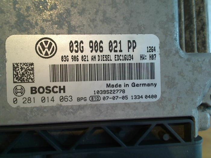 Usagé Ordinateur de bord Volkswagen Jetta Prix sur demande proposé par VW Parts Dronten