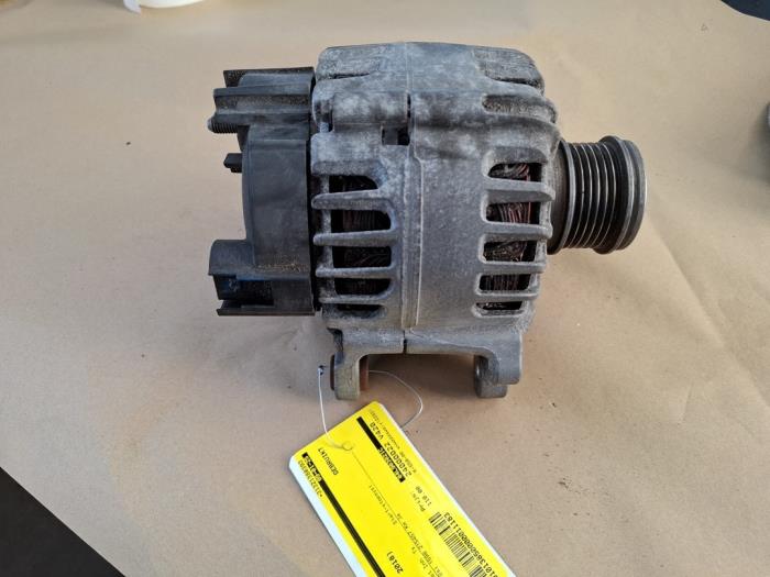 Begagnade Dynamo Volkswagen Polo VI (AW1) 1.6 TDI 16V 80 Pris € 110,00 Marginaltabell erbjuds av VW Parts Dronten