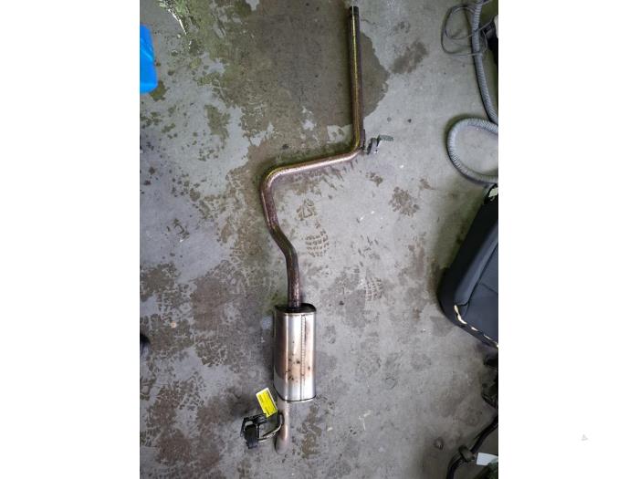 Gebrauchte Auspuff Enddämpfer Volkswagen Polo VI (AW1) 1.6 TDI 16V 80 Preis € 80,00 Margenregelung angeboten von VW Parts Dronten