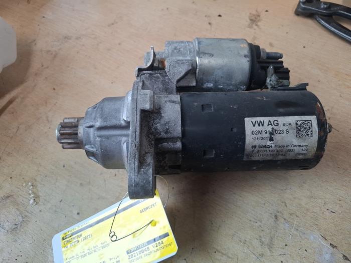 Gebrauchte Anlasser Volkswagen Jetta IV (162/16A) Preis € 40,00 Margenregelung angeboten von VW Parts Dronten