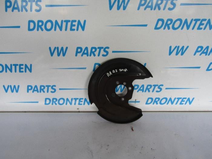 Brake disc dust cover plates