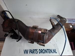 Katalysator van een Fiat 500 (312) 0.9 TwinAir 80 2014
