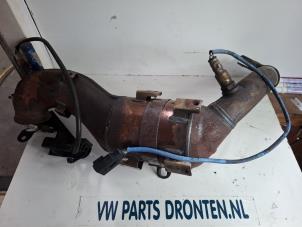 Katalysator van een Fiat 500 (312) 0.9 TwinAir 80 2014