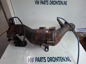 Katalysator van een Fiat 500 (312) 0.9 TwinAir 80 2014