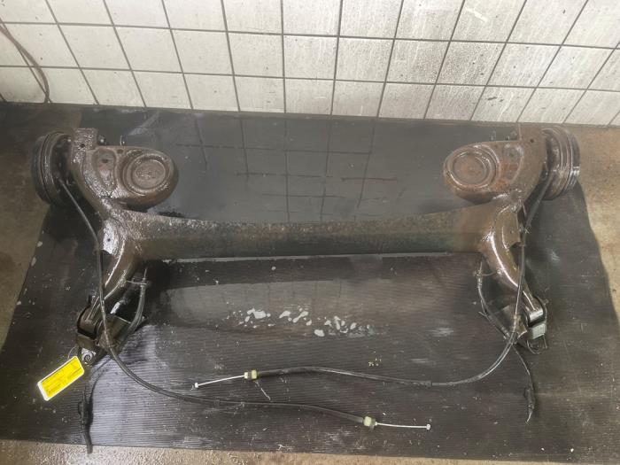 Gebrauchte Hinterachse Vorderradantrieb Fiat 500 (312) 0.9 TwinAir 80 Preis € 175,00 Margenregelung angeboten von VW Parts Dronten
