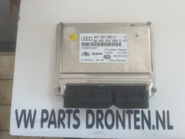 Begagnade Luftfjädringsmodul Audi A8 (D3) 4.2 V8 40V Quattro Pris € 40,00 Marginaltabell erbjuds av VW Parts Dronten