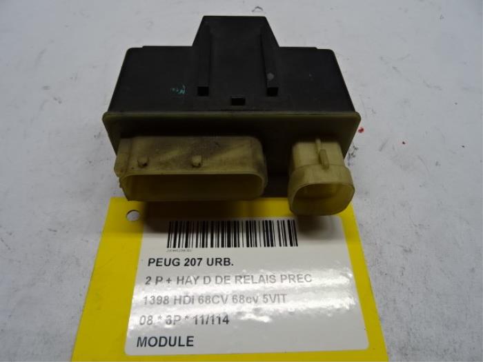 Boîtier De Préchauffage Pour Peugeot 207 1.4 HDI 2006 - Référence 9652021180, Occasion D'origine