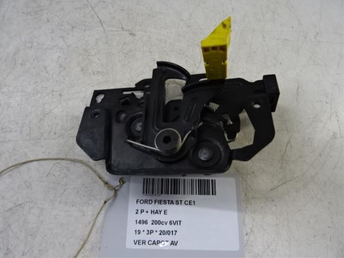 Bonnet lock mechanism from a Ford Fiesta 7 1.5 EcoBoost 12V ST 2019