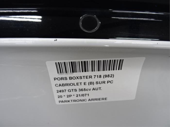 PDC Sensor van een Porsche 718 Boxster (982) 2.5 GTS Turbo 2020