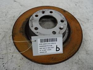 Used Rear brake disc Citroen Jumpy (G9) 2.0 HDiF 16V 125 Price € 25,00 Inclusive VAT offered by Collignon & Fils