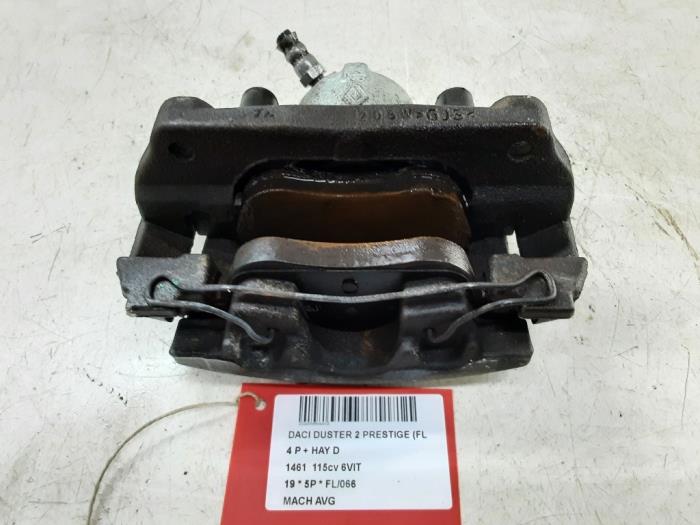 Front brake calliper, left from a Dacia Duster (SR) 1.5 Blue dCi 115 2019