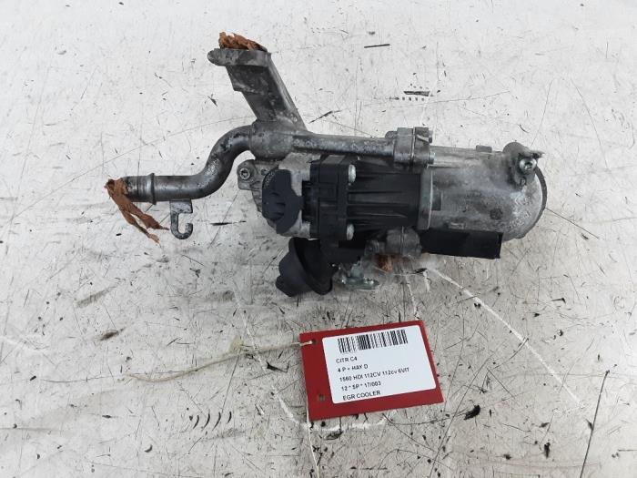 EGR cooler from a Citroën C4 Picasso (UD/UE/UF) 1.6 HDiF 16V 110 2012