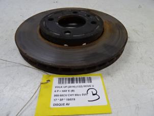Used Front brake disc Volkswagen Up! (121) 1.0 12V 60 Price € 25,00 Inclusive VAT offered by Collignon & Fils