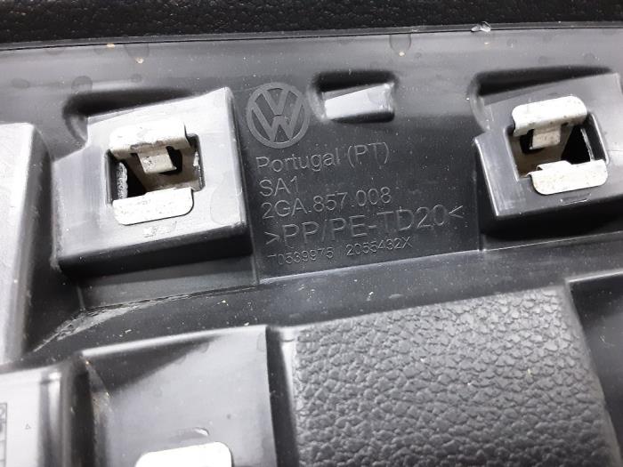 Tableau de bord d'un Volkswagen T-Roc 1.0 TSI 12V BlueMotion 2019