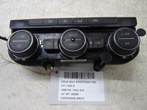 Used Air conditioning control panel Volkswagen Golf Sportsvan (AUVS) 1.6 TDI BlueMotion 16V Price € 59,99 Inclusive VAT offered by Collignon & Fils