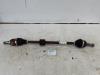 Front drive shaft, right from a Renault Captur (2R), 2013 0.9 Energy TCE 12V, SUV, Petrol, 898cc, 66kW (90pk), FWD, H4B400; H4BA4; H4B408; H4BB4; H4B412; H4BG4, 2013-06 2019