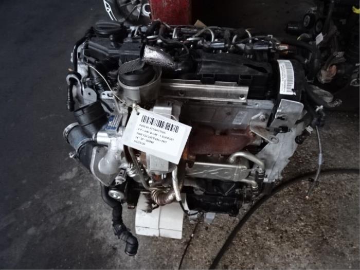 Motor van een Audi A1 Sportback (8XA/8XF) 1.6 TDI 16V 2014