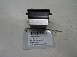Used Heater resistor Jeep Renegade (BU) 1.6 Multijet 16V Price € 30,00 Inclusive VAT offered by Collignon & Fils