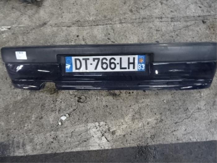Rear bumper from a Peugeot 306 (7A/C/S) 1.9 DT 1996