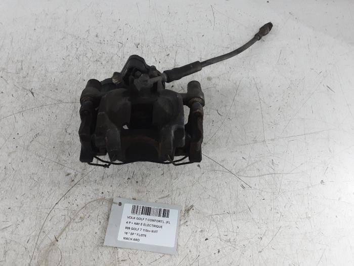 Rear brake calliper, right from a Volkswagen Golf VII (AUA) 1.0 TSI 12V 2018