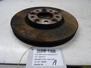 Used Front brake disc Fiat 500X (334) 1.0 FireFly Turbo 120 12V Price € 39,99 Inclusive VAT offered by Collignon & Fils