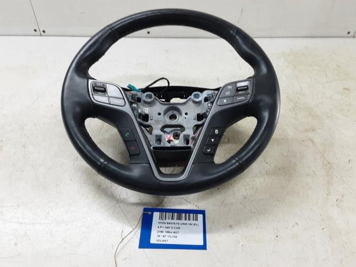Steering wheel from a Hyundai Santa Fe III (DM) 2.2 CRDi R 16V 4x2 2018
