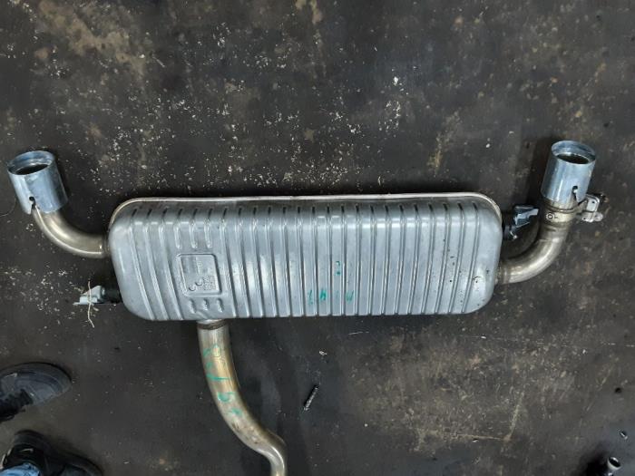 Exhaust (complete) from a MINI Clubman (F54) 2.0 16V John Cooper Works ALL4 2018