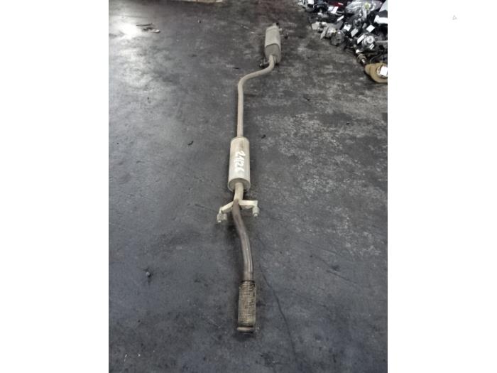 Exhaust (complete) from a Peugeot 2008 (CU) 1.6 VTI 16V 2013