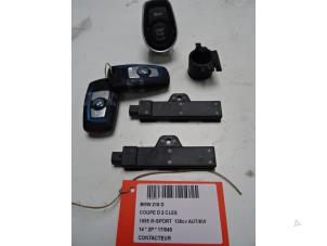Used Ignition lock + key BMW 2 serie (F22) 218d 2.0 16V Price € 149,99 Inclusive VAT offered by Collignon & Fils