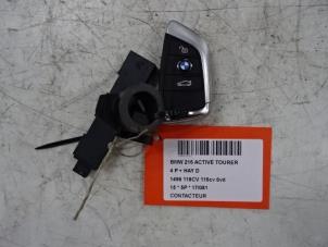 Used Ignition lock + key BMW 2 serie Active Tourer (F45) 216d 1.5 TwinPower Turbo 12V Price on request offered by Collignon & Fils