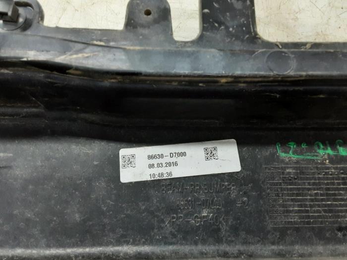 Stoßstangeträger hinten van een Hyundai Tucson (TL) 1.6 GDi 16V 2WD 2016