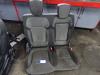 Rear bench seat from a Renault Scénic IV (RFAJ), 2016 / 2022 1.2 TCE 115 16V, MPV, Petrol, 1.197cc, 85kW (116pk), FWD, H5F408; H5FF4, 2016-09 / 2022-07, F2MB 2017
