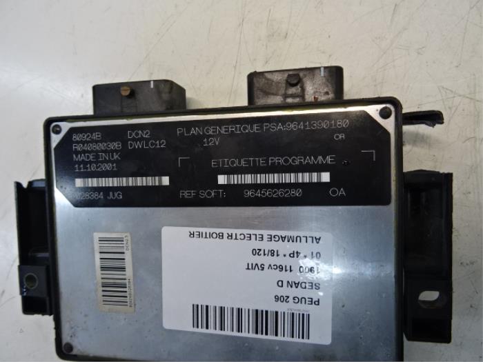 Używane Modul zaplonowy Peugeot 206 Cena € 75,00 Z VAT oferowane przez Collignon & Fils