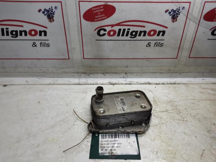 Engine oil radiator