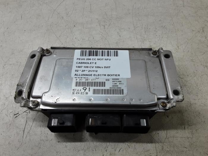 Używane Modul zaplonowy Peugeot 206 Cena € 99,99 Z VAT oferowane przez Collignon & Fils
