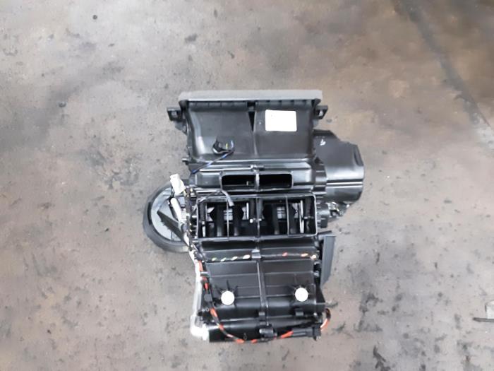 Interior heater climate box assembly