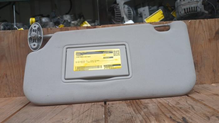 Sun visor car