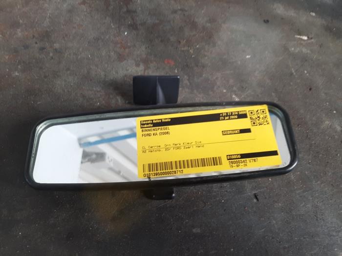 Używane Lusterko wewnetrzne Ford Ka I 1.3i Cena € 12,00 Procedura marży oferowane przez Smeets Autos Venlo