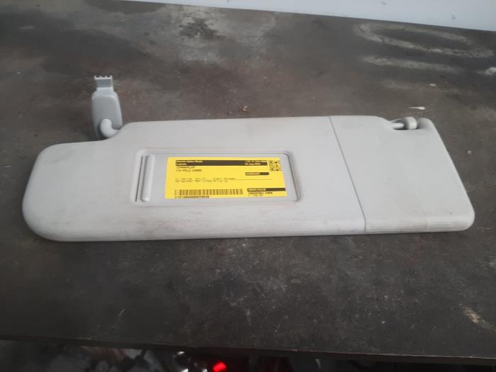 Sun visor car