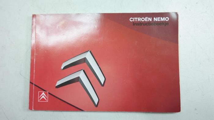 Używane Instrukcja Citroen Nemo Cena € 11,50 Procedura marży oferowane przez Bart Ebben