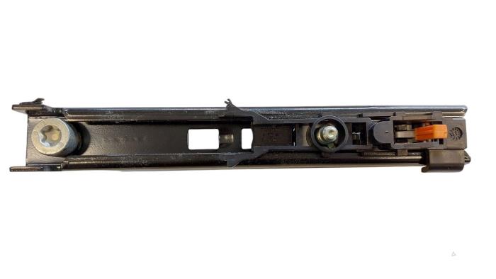 Seatbelt adjustment rail