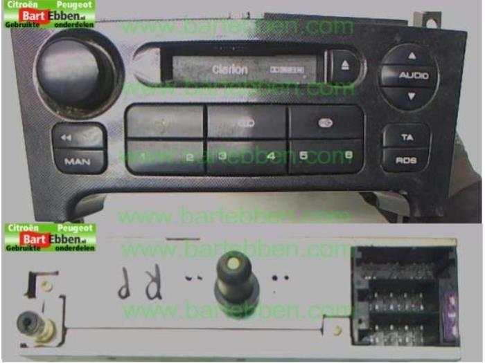 Używane Modul radiowy Peugeot 607 Cena € 86,25 Procedura marży oferowane przez Bart Ebben