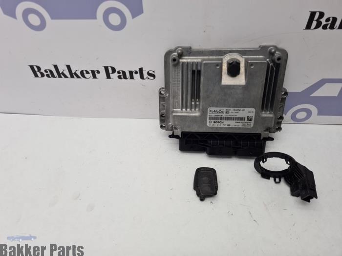 Used Ignition lock + computer Ford Fiesta 6 (JA8) 1.6 TDCi 16V 75 Price € 100,00 Margin scheme offered by Bakker Parts