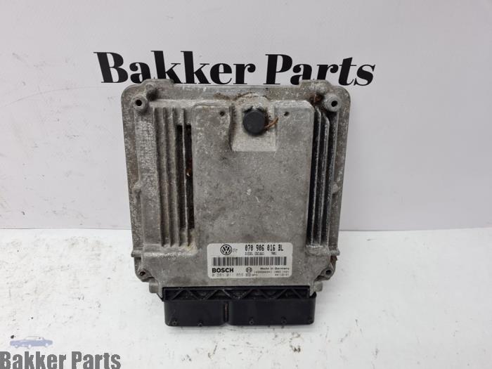 Used Engine management computer Volkswagen Touareg (7LA/7L6) 2.5 TDI R5 Price € 175,00 Margin scheme offered by Bakker Parts