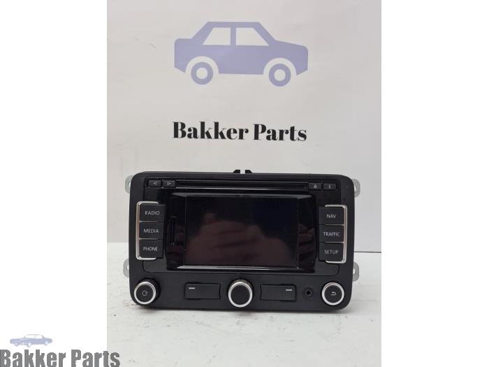 Begagnade Navigeringsdisplay Volkswagen Golf VI Variant (AJ5/1KA) 1.6 TDI 16V 105 Pris € 150,00 Marginaltabell erbjuds av Bakker Parts